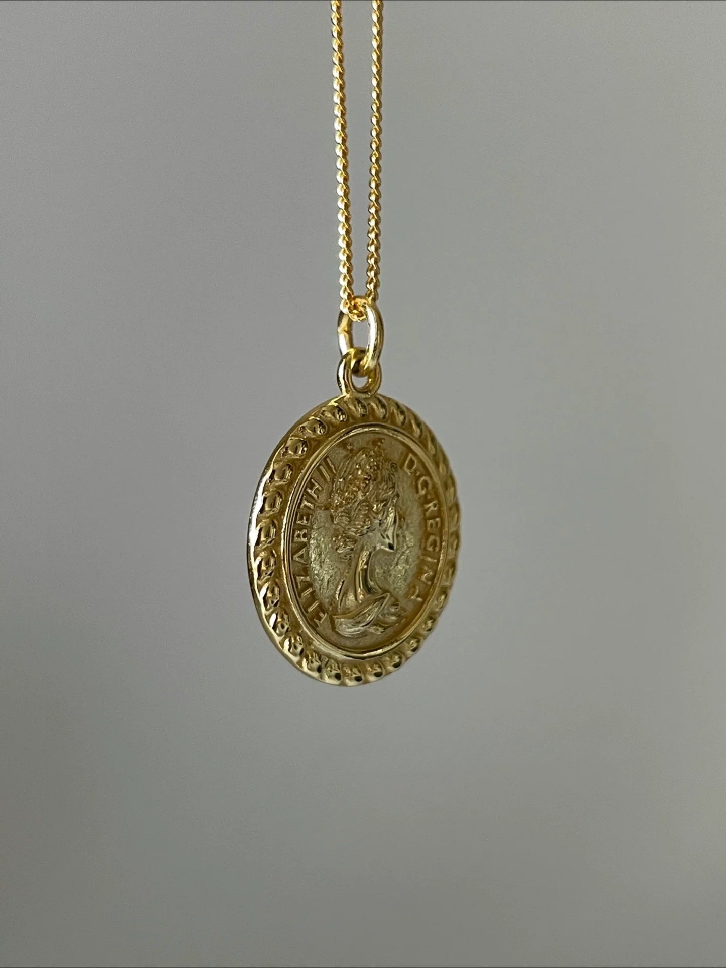 Queen Ancient Coin Necklace