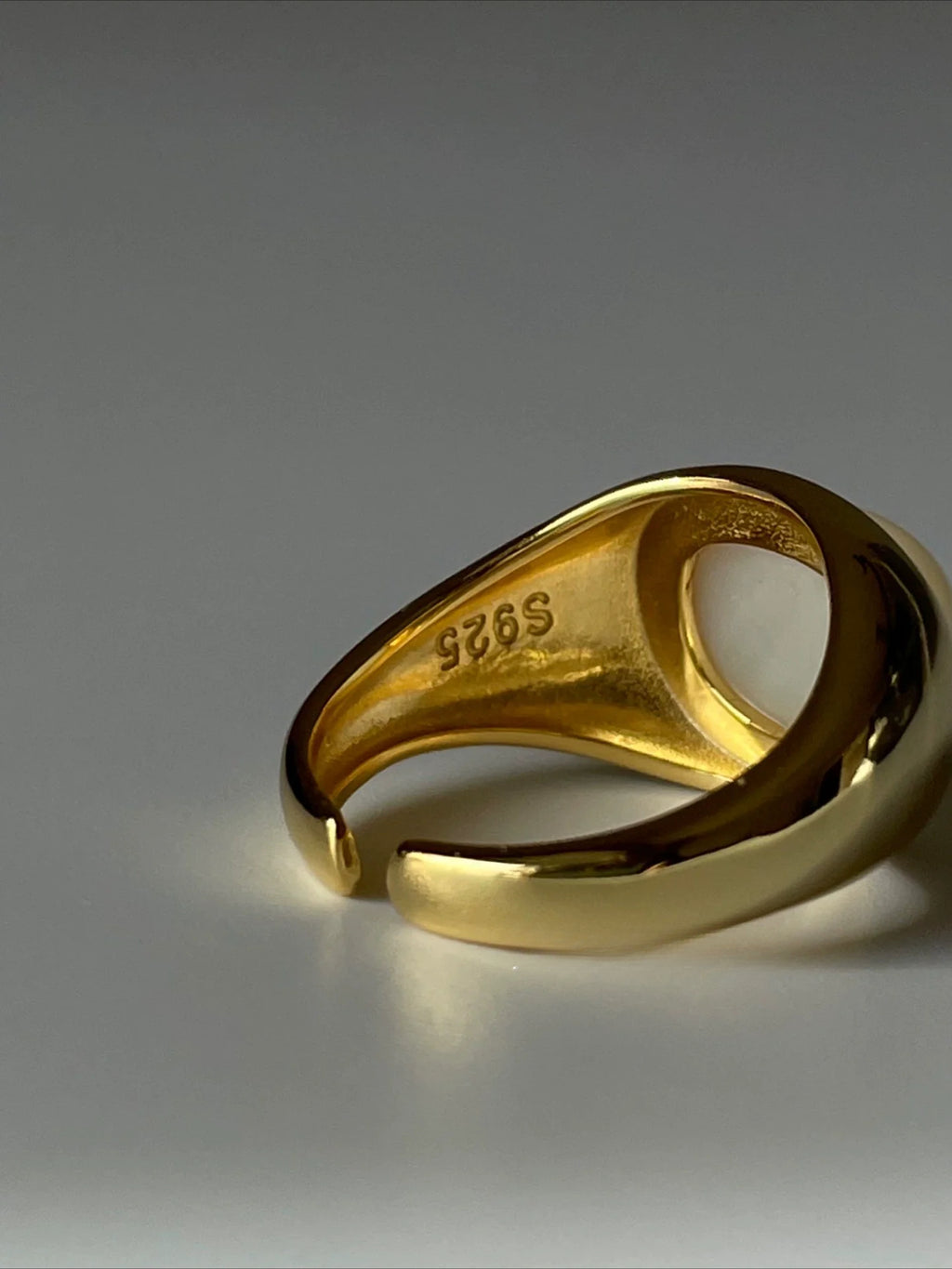 French Elegant Fritillary Stone Ring