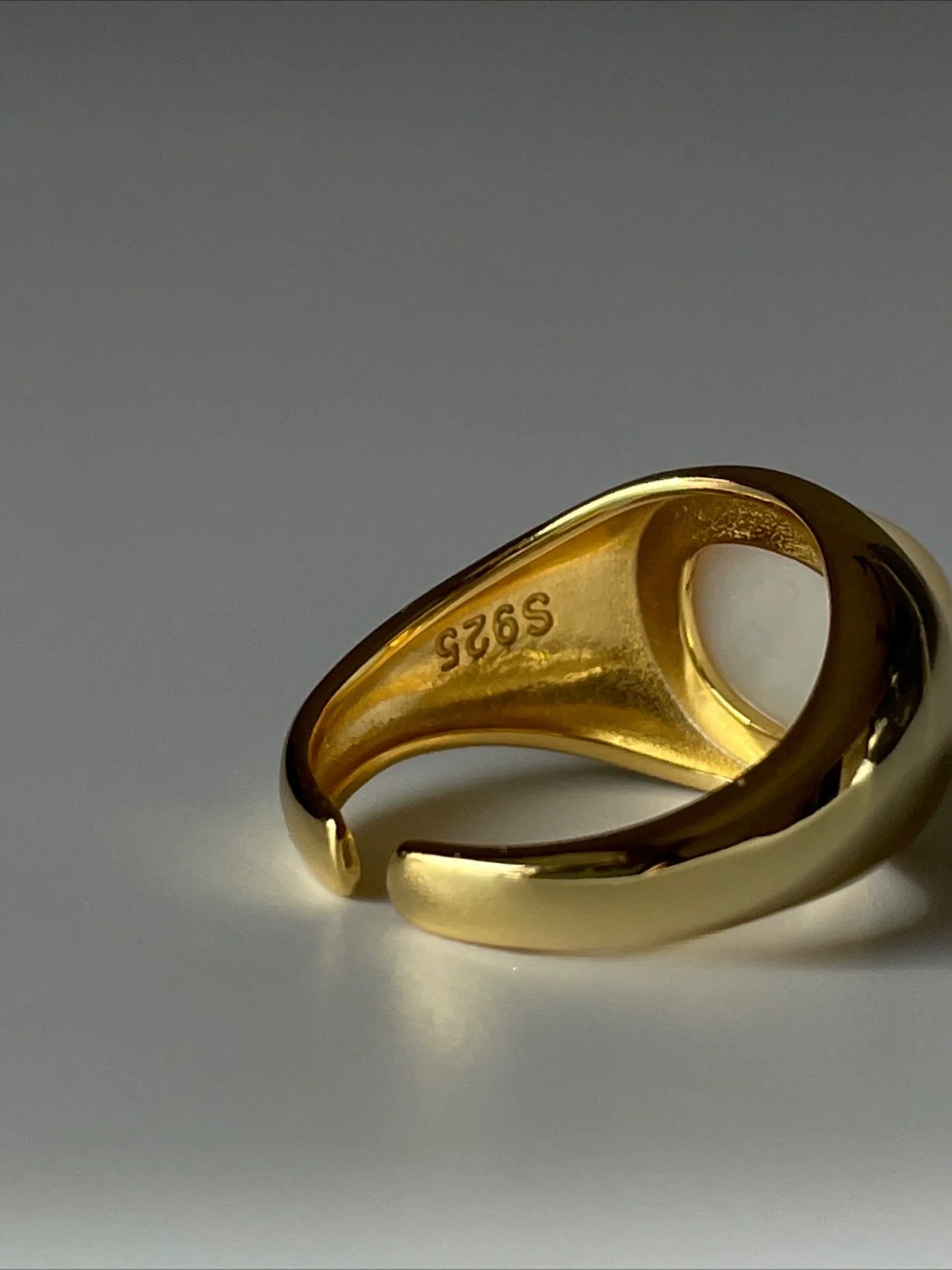 French Elegant Fritillary Stone Ring