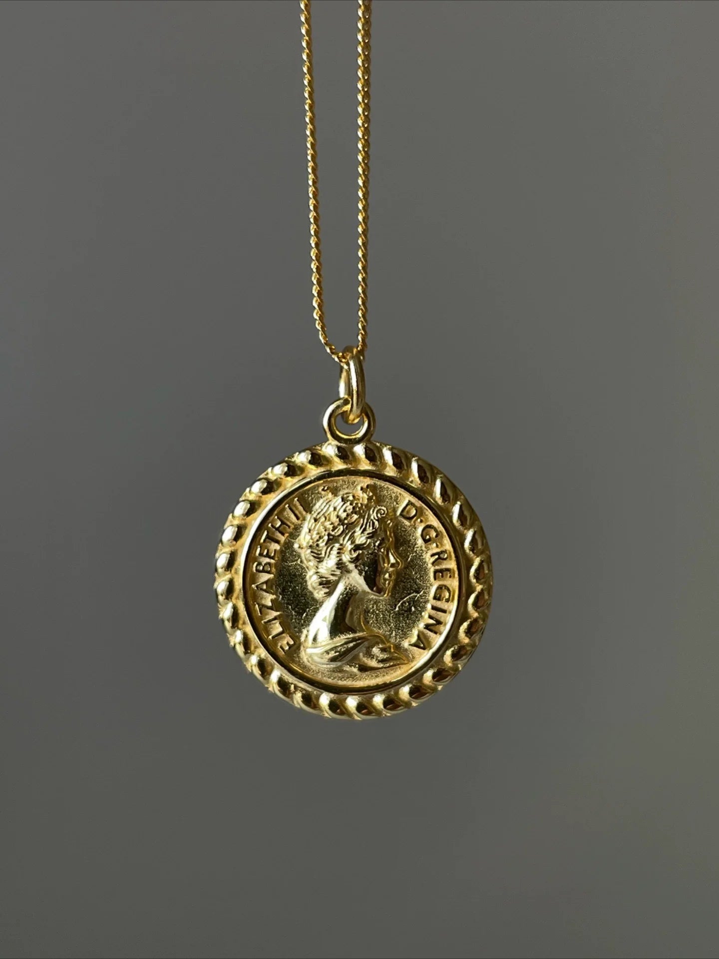 Queen Ancient Coin Necklace