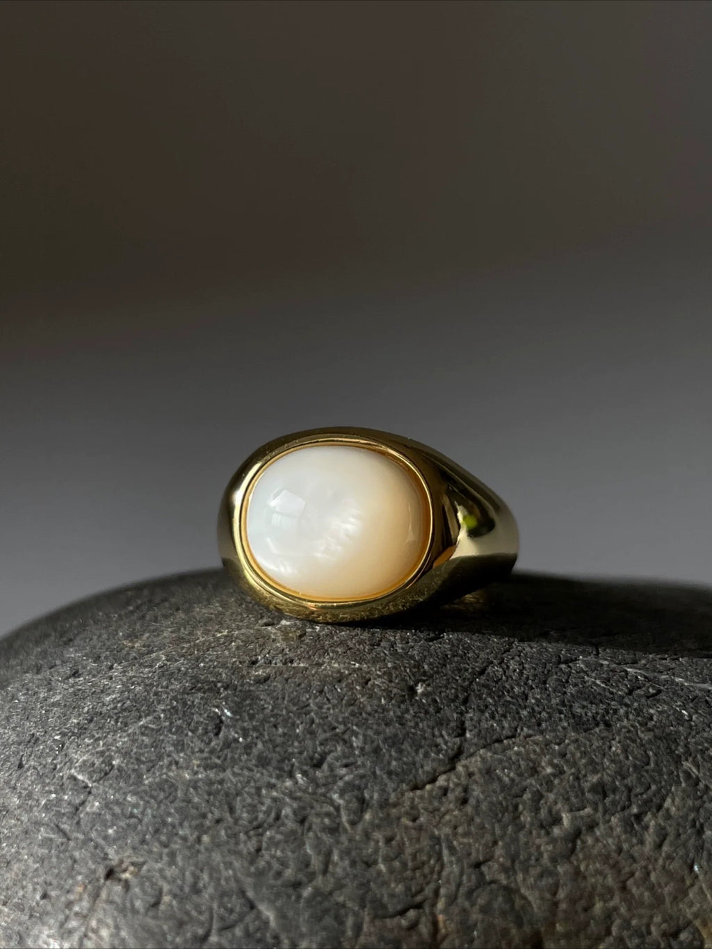 French Elegant Fritillary Stone Ring